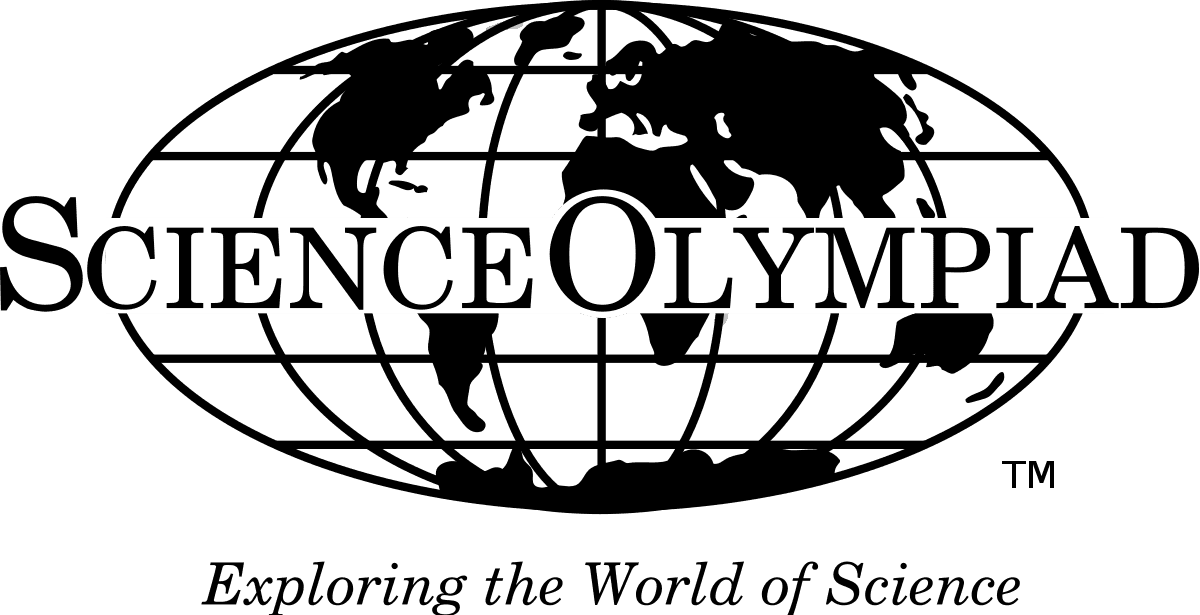Science Olympiad logo: a globe with the words Exploring the World of Science